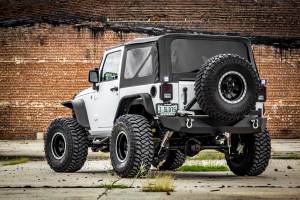 Rough Country - 68250 | 4 Inch Jeep Suspension Lift Kit w/ Vertex Reservoir Shocks - Image 4