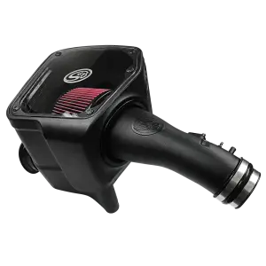 S&B Filters - 75-5039 | S&B Filters Cold Air Intake (2007-2021 Toyota Tundra V8 5.7L) Cotton Cleanable Red - Image 1