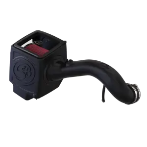 S&B Filters - 75-5061-1 | S&B Filters Cold Air Intake (2009-2015  GM Silverado/ Sierra 2500 / 3500 6.0L) Cotton Cleanable Red - Image 2