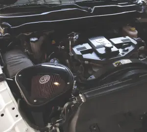 S&B Filters - 75-5068 | S&B Filters Cold Air Intake (2013-2018 Ram 2500, 3500 L6-6.7L Cummins) Cotton Cleanable Red - Image 6