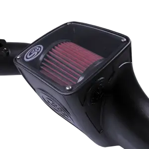 S&B Filters - 75-5070 | S&B Filters Cold Air Intake (2003-2007 F250, F350, Excursion 6.0L Powerstroke) Cotton Cleanable Red - Image 3