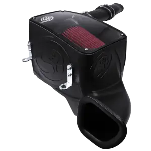 S&B Filters - 75-5074 | S&B Filters Cold Air Intake (2014-2018 Dodge Ram 1500 3.0L EcoDiesel V6) Cotton Cleanable Red - Image 3
