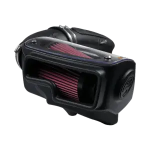 S&B Filters - 75-5079 | S&B Filters Cold Air Intake (1997-2006 Wrangler TJ L6-4.0L) Oiled Cotton Cleanable Red - Image 2