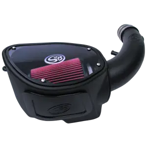 S&B Filters - 75-5084 | S&B Filters Cold Air Intake (2007-2011 Wrangler JK 3.8L) Oiled Cotton Cleanable Red - Image 1