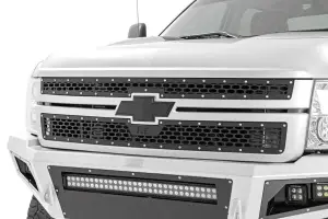 Rough Country - 70153 | Chevy Mesh Grille (11-14 Silverado HD) - Image 3