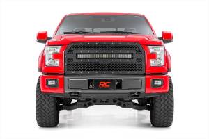 Rough Country - 70193 | Ford Mesh Grille w/30in Dual Row Black Series LED (15-17 F-150) - Image 3