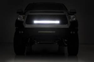 Rough Country - 70224 | Toyota Mesh Grille w/30in Dual Row Black Series LED w/ Amber DRL (14-17 Tundra) - Image 5