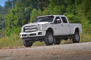 Rough Country - 70516 | Ford 54-inch Curved LED Light Bar Upper Windshield Mounts (99-16 Super Duty) - Image 4