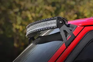 Rough Country - 70517 | Rough Country LED Light Roof Mount Bracket (1984-2001 Cherokee XJ 2WD/4WD) - Image 2