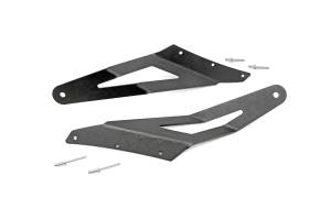 Rough Country - 70538 | Dodge 54-inch Curved LED Light Bar Upper Windshield Mounts (02-08 Ram 1500) - Image 2