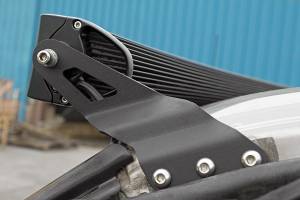 Rough Country - 70539 | GM 54-inch Curved LED Light Bar Upper Windshield Mounts (99-06 PU/SUV) - Image 4