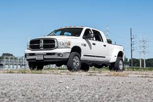 Rough Country - 70568BLDRL | Dodge Hidden Bumper Kit w/ 20-inch LED Light Bar| Black Series w/ White DRL (03-18 Ram 2500/3500) - Image 3