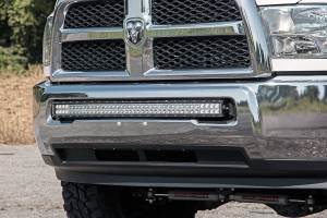 Rough Country - 70570B | Dodge 40-inch Curved LED Light Bar Hidden Bumper Kit  w/Black Series LED (10-18 Ram 2500/3500) - Image 2
