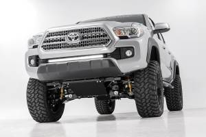 Rough Country - 70619BLDRL | Rough Country 30 Inch Lower Grille Hidden Bumper LED KIT For Toyota Tacoma | 2016-2023 | Black Series With White DRL - Image 5