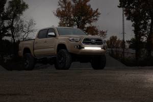 Rough Country - 70621 | Rough Country 30 Inch Lower Grille Hidden Bumper LED KIT For Toyota Tacoma | 2016-2023 | Chrome Series - Image 4