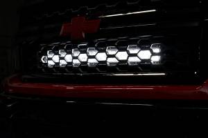 Rough Country - 70624 | Chevrolet 30in Curved Cree LED Grille Kit | Dual Row (14-15 Silverado 1500) - Image 2