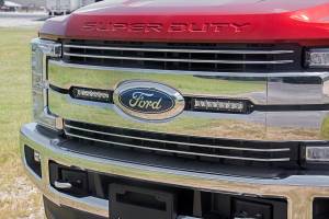 Rough Country - 70696 | Ford 8in LED Grille Kit | Chrome Series (17-19 F-250 Lariat) - Image 2