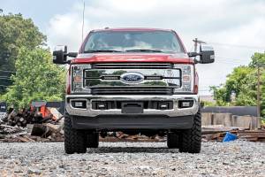 Rough Country - 70696 | Ford 8in LED Grille Kit | Chrome Series (17-19 F-250 Lariat) - Image 4
