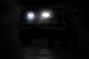 Rough Country - 70697 | Ford 8in LED Grille Kit | Black Series (17-19 F-250 Lariat) - Image 4