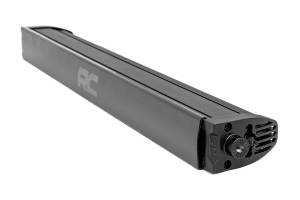 Rough Country - 70720BLDRLA | Rough-Country 20 Inch Black Series LED Light Bar | Single Row | Amber DRL - Image 3