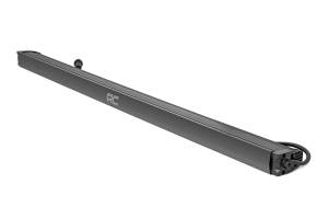 Rough Country - 70750BLDRL | 50-inch Straight Cree LED Light Bar - (Single Row | Black Series w/ Cool White DRL) - Image 1