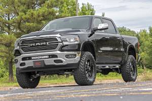 Rough Country - 70779DRL | Rough Country 20 Inch LED Light Bar & Bumper Kit For Ram 1500 | 2019-2023 | Black Series With White DRL - Image 3