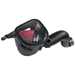 75-5093 | S&B Filters Cold Air Intake (2007-2009 Ram 2500, 3500 6.7L Cummins) Cotton Cleanable Red