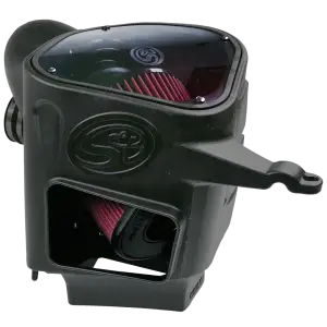 S&B Filters - 75-5094 | S&B Filters Cold Air Intake (2003-2007 Ram 2500, 3500 5.9L Cummins) Cotton Cleanable Red - Image 5