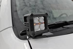 Rough Country - 70799 | LED Light | Ditch Mount | 2" Black Flood Pair | Toyota 4Runner (2010-2023) - Image 2