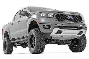 Rough Country - 70814 | Rough Country 20 Inch LED Bumper Kit For Ford Ranger 2/4WD | 2019-2023 | Chrome Series - Image 2