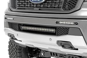 Rough Country - 70814 | Rough Country 20 Inch LED Bumper Kit For Ford Ranger 2/4WD | 2019-2023 | Chrome Series - Image 3