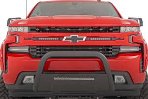 Rough Country - 70818 | Chevy Dual 10in LED Grille Kit | Chrome Series (19-22 Silverado 1500) - Image 3