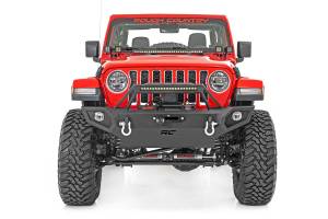 Rough Country - 70823 | Rough Country Quad 2 Inch LED Light Pod Kit For Jeep Gladiator JT / Wrangler 4xe / Wrangler JL | 2018-2023 | Black Series With Amber DRL - Image 6