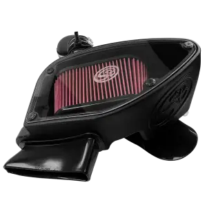 S&B Filters - 75-5099 | S&B Filters Cold Air Intake (2009-2015 Golf, Jetta | 2011-2014 Passat 2.0L TDI) Cotton Cleanable Red - Image 1