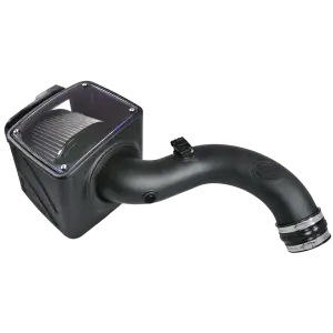 S&B Filters - 75-5101D | S&B Filters Cold Air Intake (2001-2004 Silverado, Sierra V8-6.6L LB7 Duramax) Dry Extendable White - Image 6