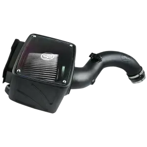 S&B Filters - 75-5101D | S&B Filters Cold Air Intake (2001-2004 Silverado, Sierra V8-6.6L LB7 Duramax) Dry Extendable White - Image 4