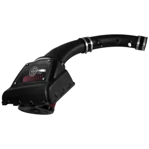 S&B Filters - 75-5108 | S&B Filters Cold Air Intake (2011-2016 F250, F350 V8-6.2L) Oiled Cotton Cleanable Red - Image 1