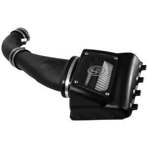 S&B Filters - 75-5108D | S&B Filters Cold Air Intake 2011-2016 F250, F350 V8-6.2L) Dry Extendable White - Image 1