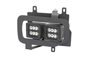 Rough Country - 70865 | LED Light | Fog Mount | Dual 2" Black Pairs | Spot/Flood | Ford F-150 (15-17) - Image 2
