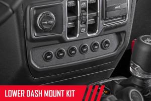 Rough Country - 70964 | Rough Country Multiple Light Controller With MLC-6 Power Distribution System For Jeep Gladiator JT / Wrangler 4xe & JL | 2018-2023 | Lower Dash Kit - Image 2