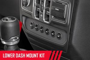 Rough Country - 70964 | Rough Country Multiple Light Controller With MLC-6 Power Distribution System For Jeep Gladiator JT / Wrangler 4xe & JL | 2018-2023 | Lower Dash Kit - Image 6