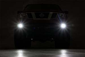 Rough Country - 71023 | Nissan LED Fog Light Kit | Black Series (05-20 Frontier) - Image 3