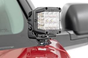 Rough Country - 71071 | Rough Country LED Ditch Light Kit For Toyota Tundra | 2022-2025 | Black Series With Spot Beam - Image 3