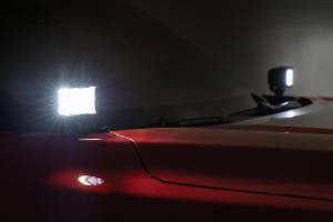 Rough Country - 71071 | Rough Country LED Ditch Light Kit For Toyota Tundra | 2022-2025 | Black Series With Spot Beam - Image 4
