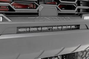 Rough Country - 71077 | Rough Country Bumper Mount 20 Inch Black Slim Line LED Light Bar For Toyota Tundra | 2022-2025 - Image 2
