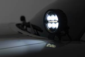 Rough Country - 71084 | Rough Country Low Profile LED Ditch Light Kit For Toyota Tacoma (2016-2023) | 3 Inch Osram Wide Angle Series - Image 6