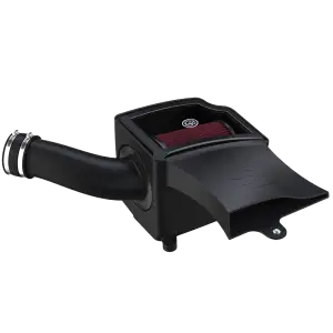 S&B Filters - 75-5131 | S&B  Filters Cold Air Intake (1994-1997 F250, F350 7.3L Powerstroke) Cotton  Cleanable Red - Image 3
