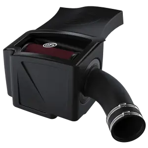 S&B Filters - 75-5131 | S&B  Filters Cold Air Intake (1994-1997 F250, F350 7.3L Powerstroke) Cotton  Cleanable Red - Image 1