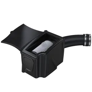 S&B Filters - 75-5131D |  S&B  Filters Cold Air Intake (1994-1997 F250, F350 7.3L Powerstroke) Dry  Extendable White - Image 1