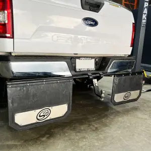 S&B Filters - 84-1000 | S&B Filters Hitch Receiver Mounted Mud Flap Kit | 2.0" - Image 1
